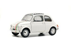 【送料無料】ホビー　模型車　車　レーシングカー フィアットイタリア118 solido fiat 500 italia 1960 s1801403 cochesaescala