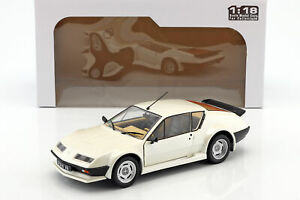 【送料無料】ホビー　模型車　車　レーシングカー ルノーアルパインパッケージrenault alpine a310 paquet gt annee 1983 blanc 118 solido