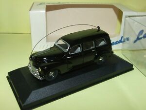 【送料無料】ホビー　模型車　車　レーシングカー プジョーブレークガラスリーダーpeugeot 203 break vitre gendarmerie leader 140111