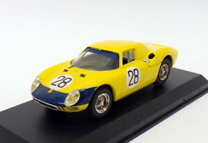 【送料無料】ホビー　模型車　車　レーシングカー スケールフェラーリ＃ルマンbest 143 scale 9094 ferrari 250 lm 28 le mans 1966 yellow