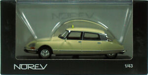 【送料無料】ホビー　模型車　車　レーシングカー シトロエンタクシーcitroen ds 19 taxi norev 143