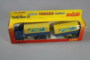 【送料無料】ホビー　模型車　車　レーシングカー トナーミニチュアトラックzc725 solido toner gam iii 3501 vehicule miniature camion 143 daf savoyarde