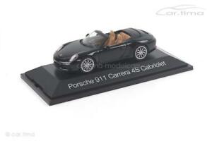 【送料無料】ホビー　模型車　車　レーシングカー ポルシェカレラporsche 911 991 carrera 4 s cabrioletnoirherpa 143 071062 20,860円