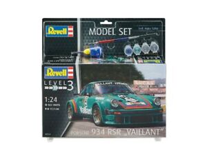 【送料無料】ホビー　模型車　車　レーシングカー ポルシェバイヤンセットプラスチックモデルキットporsche 934 rsr vaillant set 124 plastic model kit revell
