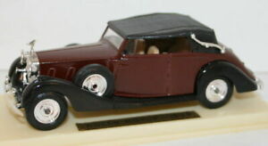【送料無料】ホビー　模型車　車　レーシングカー スケールロールスロイスメタリックブラウンsolido 143 scale 46 1939 rolls royce metallic brown