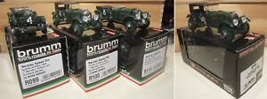 【送料無料】ホビー　模型車　車　レーシングカー ｒｒｒモデルベントレールマンロット595 brumm r099r100r114update r100 lot of 4 models bentley lemans half