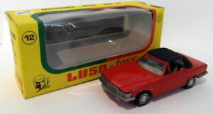 【送料無料】ホビー　模型車　車　レーシングカー スケールビンテージメルセデスベンツluso 143 scale vintage m12 mercedes benz 450 slc red