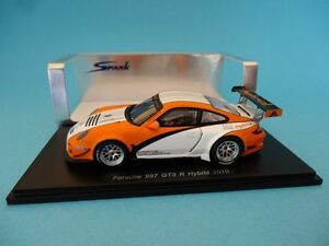 【送料無料】ホビー　模型車　車　レーシングカー ポルシェグアテマラハイブリッドスパークporsche 911 997 gt3 r hybrid 2010 143 neuf spark s2088