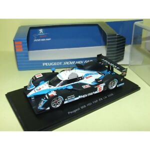 【送料無料】ホビー　模型車　車　レーシングカー プジョールマンスパークpeugeot 908 hdi fap n8 le mans 2008 spark 143 5eme