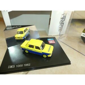 【送料無料】ホビー　模型車　車　レーシングカー simca 1000 1962 pernaud norev 143