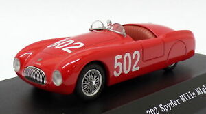 【送料無料】ホビー　模型車　車　レーシングカー スターラインモデルスケールスパイダーミッレミリアstarline models 143 scale 51823 cistalia 202 spyder 502 mille miglia