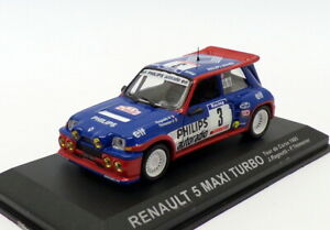 【送料無料】ホビー　模型車　車　レーシングカー スケールアルルノーマキシターボ＃コルサタワーaltaya 143 scale al111219 renault 5 maxi turbo 3 tour de corsa 1985