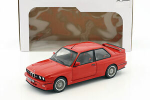 【送料無料】ホビー　模型車　車　レーシングカー bmw m3 e30 annee 1986 rouge 118 solido