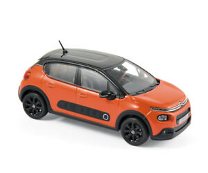 【送料無料】ホビー　模型車　車　レーシングカー シトロエンオレンジボックスcitroen c3 2016 orangenoir 143 norev 155266 neuf neuf dans sa boite