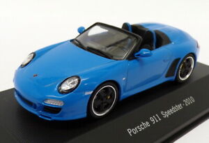 【送料無料】ホビー 模型車 車 レーシングカー アトラスエディションスケールポルシェatlas editions 143 scale 7 114 011 2010 porsche 911 speedster blue