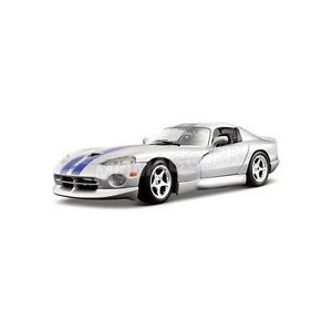 【送料無料】ホビー　模型車　車　レーシングカー ダッジバイパーシルバーカップburago 12041sl dodge viper gts coupe argent 118 bburago