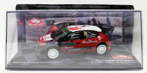 【送料無料】ホビー　模型車　車　レーシングカー スケールシトロエンモンテカルロラリーeaglemoss 143 scale em05 citroen c3 wrc monte carlo rally 2017