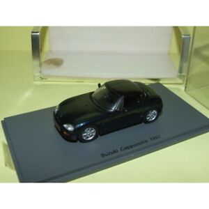 【送料無料】ホビー　模型車　車　レーシングカー スズキカプチーノダークグリーンスパークsuzuki cappuccino 1992 vert foncee spark s0621 143