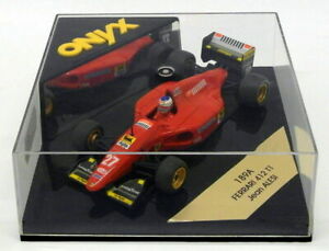 【送料無料】ホビー　模型車　車　レーシングカー オニキスフェラーリジャンアレジスケールモデルonyx 143 scale f1 model car 189a ferrari 412 t1 jean alesi