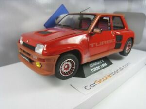 【送料無料】ホビー　模型車　車　レーシングカー ルノーターボrenault 5 turbo 1984 118 solido red