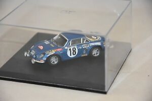 【送料無料】ホビー　模型車　車　レーシングカー ルノーアルパインモンテカルロtrofeu 0810 renault alpine a110 1er monte carlo 1973 andruet biche 143