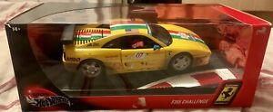【送料無料】ホビー　模型車　車　レーシングカー フェラーリチャレンジエディションhotwheels 118 ferrari f355 challenge edition