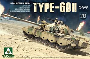 【送料無料】ホビー　模型車　車　レーシングカー イイタンクタイプtakom tak2054 13 5 iraqi irakien medium reservoir type69 ii 2 in 1 neuf 16,086円