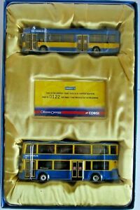 【送料無料】ホビー　模型車　車　レーシングカー コーギーボックスcorgi om99172 176 metrobus goahead box set limited edition