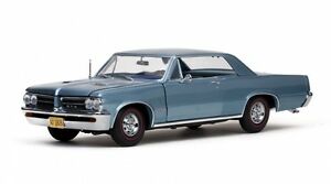 【送料無料】ホビー　模型車　車　レーシングカー サンスターサンポンティアックsunstar sun1426 pontiac gto bleu 1964 118