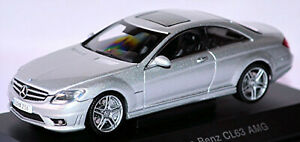 【送料無料】ホビー　模型車　車　レーシングカー メルセデスベンツシルバーmercedes benz cl 63 amg c216 coupe 200610 argent argent metal 143 autoart