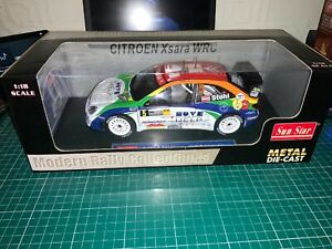 【送料無料】ホビー　模型車　車　レーシングカー サンスターシトロエンクサラドイツラリーsun star 4429 118 citroen xsara m stohl german rally 2007