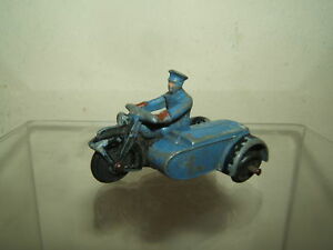 【送料無料】ホビー　模型車　車　レーシングカー ビンテージモデルオートバイパトロールvintage dinky toys modele 43b rac motorcycle patrol