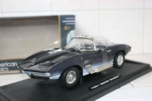 【送料無料】ホビー　模型車　車　レーシングカー モデルシボレーmako shark, modele de voiture, 118 chevrolet
