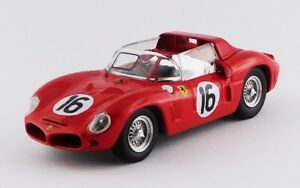 【送料無料】ホビー　模型車　車　レーシングカー アートアートモデルフェラーリディノルマンテストロドリゲスart model art376 ferrari 268 dino 24h du mans test 1962 rodriguez 143