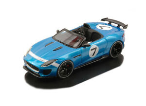 【送料無料】ホビー　模型車　車　レーシングカー ジャガータイププロジェクトモデルカーjaguar f type de projet 7 2015 resine voiture modele pr0483