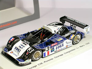 【送料無料】ホビー　模型車　車　レーシングカー ＃ルマンスパークcourage c36 3 fpee allliot cottaz policand le mans 1996 spark 143 s4706