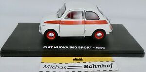 【送料無料】ホビー　模型車　車　レーシングカー フィアットヌォーヴァスポーツモデルドアμfiat nuova 500 sport 1958 neuf tres nice modele portes a ouvert 124 llla μ 17,736円