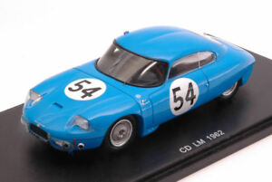 【送料無料】ホビー　模型車　車　レーシングカー モデルスパークモデルcd panhard 54 accident lm 1962 p lelong jp hnrioud 143 model spark model