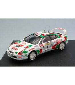 【送料無料】ホビー　模型車　車　レーシングカー トヨタセリカモンテカルロオリオールtoyota celica st205 n1 retmonte carlo 1995 aurioloccelli 143