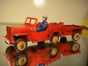 【送料無料】ホビー 模型車 車 レーシングカー ジープトレーラフランスfeu jeep et remorque fabrique en france par jrd