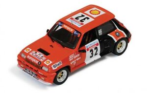 【送料無料】ホビー　模型車　車　レーシングカー ルノーターボフランスツールドコルスラリー143 renault 5 turbo europcar rallye de france tour de corse 1986 c balesi