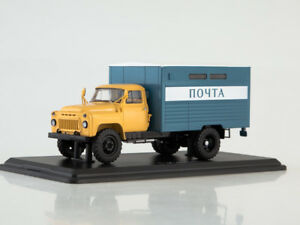 【送料無料】ホビー　模型車　車　レーシングカー トラックガスヴァンmaquette camion 143 gaz52 gzsa3712 postal van