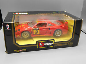 【送料無料】ホビー　模型車　車　レーシングカー フェラーリferrari f40 1987 bburago edition limitee