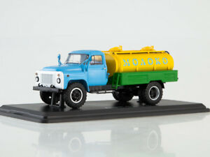 【送料無料】ホビー　模型車　車　レーシングカー トラックガスmaquette camion 143 gaz53 atspt3,3 lait