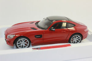 【送料無料】ホビー　模型車　車　レーシングカー メルセデスベンツパッケージmaisto 38131 exclusif mercedes benz amg gt 2015 rouge 118 neuf emballage vente