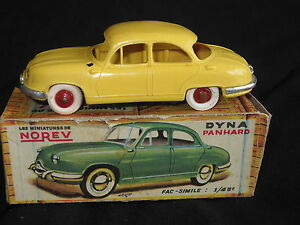 【送料無料】ホビー　模型車　車　レーシングカー ボックスダイナイエローab668 norev ancien dyna panhard jaune 143 en boite