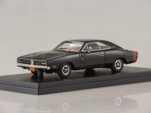 【送料無料】ホビー　模型車　車　レーシングカー モデルmaquette 143 dodge chargeur rt, noir 1969