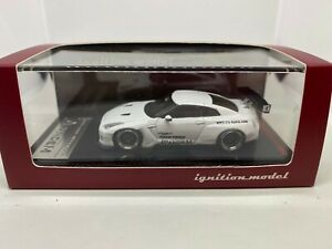 【送料無料】ホビー 模型車 車 レーシングカー イグニッションモデルブランコ#ignition model 164 nissan pandem r35 gtr blanco 24