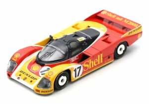 【送料無料】ホビー　模型車　車　レーシングカー ポルシェルマンモデルカーporsche 962 c le mans vainqueur 1988 resine voiture modele s0901