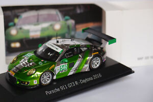 【送料無料】ホビー　模型車　車　レーシングカー スパークポルシェグアテマラ＃デイトナspark porsche 911 gt3 r 540 daytona 2016 143
